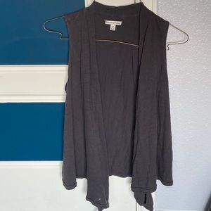 Thin Grey Cardigan/vest